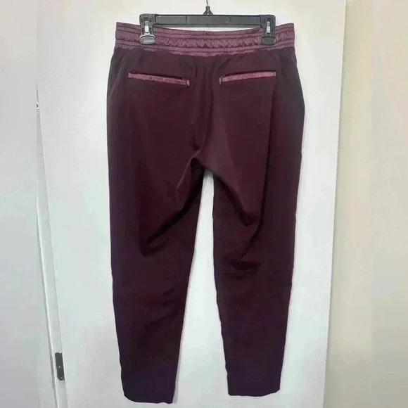 Lululemon &go Take You There Trouser Women’s Size 8 Burgundy - Picture 5 of 7